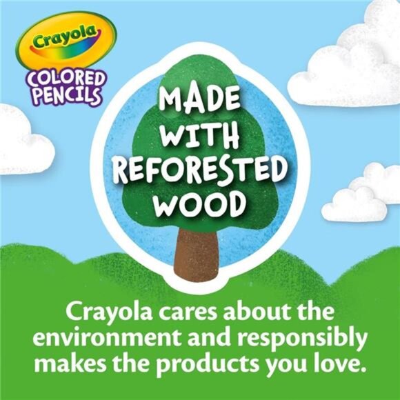 36  Pcs Crayola Colored Pencils Kids Pencils Set Art Supplies for Coloring Books - Picture 5 of 6